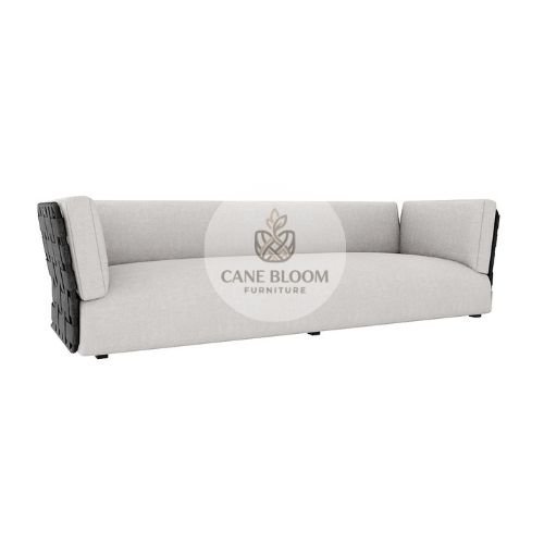 Spacious Two Seater Outdoor Sofa with Cushions